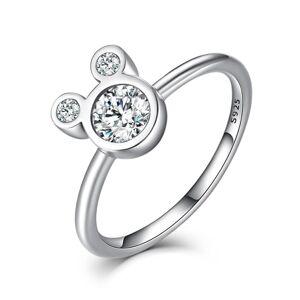 OLIVIE Stříbrný prsten MOUSE 3241 Velikost prstenů: 7 (EU: 54-56) Ag 925; ≤2,3 g.