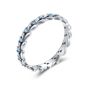 OLIVIE Stříbrný prsten MODRÉ Z NEBE 3252 Velikost prstenů: 8 (EU: 57-58) Ag 925; ≤1,5 g.