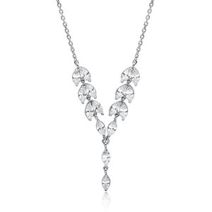 OLIVIE Svatební stříbrný náhrdelník 3633 Ag 925; ≤4,9 g.