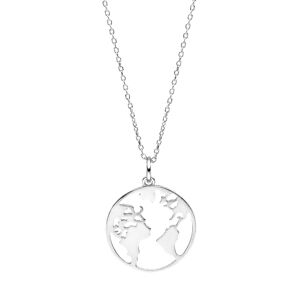 OLIVIE Stříbrný náhrdelník ZEMĚ 3667 Ag 925; ≤2,7 g.