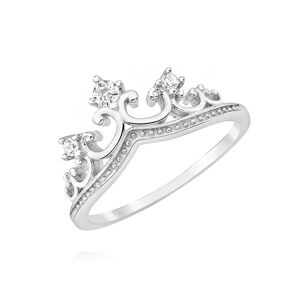 OLIVIE Stříbrný prstýnek KORUNKA 3673 Velikost prstenů: 8 (EU: 57-58) Ag 925; ≤1,9 g.
