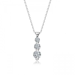 OLIVIE Stříbrný náhrdelník SWAROVSKI 3708 Ag 925; ≤2,2 g.