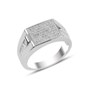 OLIVIE Pánský stříbrný prsten 3725 Velikost prstenů: 11 (EU: 65-67) 8 g