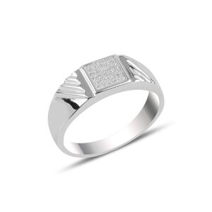 OLIVIE Pánský stříbrný prsten 3727 Velikost prstenů: 11 (EU: 65-67) Ag 925; ≤ 3,7 g.