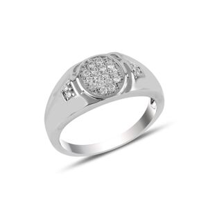 OLIVIE Pánský stříbrný prsten 3728 Velikost prstenů: 8 (EU: 57-58) Ag 925; ≤ 5,4 g.
