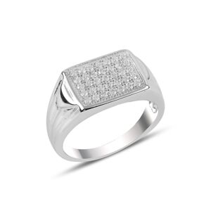 OLIVIE Pánský stříbrný prsten 3731 Velikost prstenů: 8 (EU: 57-58) Ag 925; ≤ 6 g.