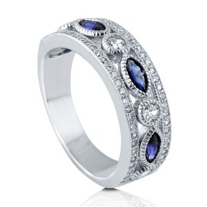 OLIVIE Stříbrný prsten MODRÉ TAJEMSTVÍ 3772 Velikost prstenů: 5 (EU: 49-50) Ag 925; ≤4,6 g.
