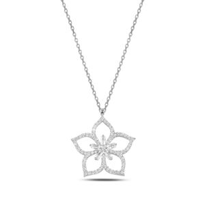 OLIVIE Stříbrný náhrdelník LOTOS 3899 Ag 925; ≤2,5 g.