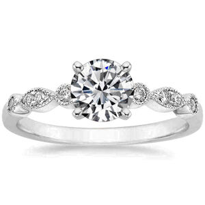 OLIVIE Stříbrný zásnubní prsten 4113 Velikost prstenů: 7 (EU: 54-56) Ag 925; ≤1,8 g.