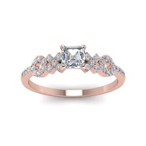 OLIVIE Stříbrný prsten XOXO ROSE 4229 Velikost prstenů: 5 (EU: 49-50) Ag 925; ≤1,7 g.