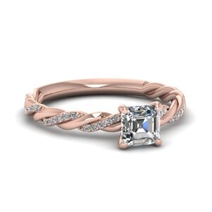 OLIVIE Stříbrný prsten AMORE ROSE 4230 Velikost prstenů: 8 (EU: 57-58) Ag 925; ≤2,4 g.