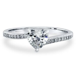 OLIVIE Stříbrný prstýnek LOVE STORY 4233 Velikost prstenů: 9 (EU: 59-61) Ag 925; ≤1,7 g.