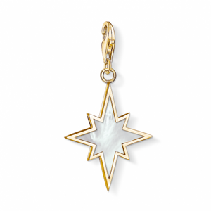 THOMAS SABO přívěsek charm Star mother of pearl 1539-429-14
