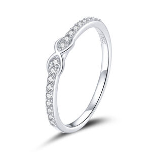 OLIVIE Stříbrný prsten NEKONEČNO 4711 Velikost prstenů: 7 (EU: 54-56) Ag 925; ≤1,1 g.