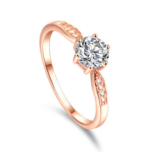 OLIVIE Zásnubní stříbrný prsten DESSERT 5082 Velikost prstenů: 8 (EU: 57-58) Ag 925; ≤2,2 g.