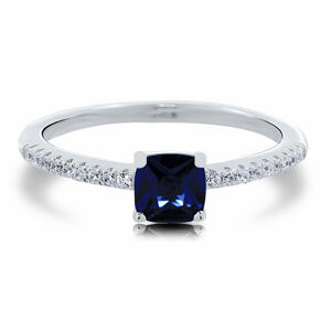 OLIVIE Stříbrný prsten NOČNÍ OBLOHA 5105 Velikost prstenů: 7 (EU: 54-56) Ag 925; ≤1,2 g.
