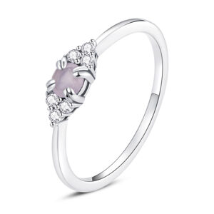 OLIVIE Stříbrný prstýnek PINK 5370 Velikost prstenů: 7 (EU: 54-56) Ag 925; ≤1,1 g.