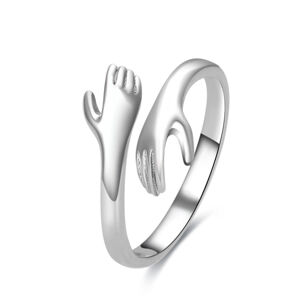 OLIVIE Stříbrný prsten OBJETÍ 5493 Ag 925; ≤2,1 g.