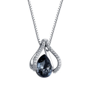 OLIVIE Stříbrný náhrdelník KAPKA 5571 Ag 925; ≤2,7 g.