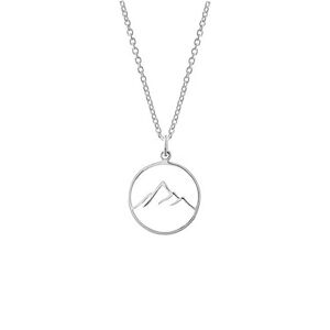 OLIVIE Stříbrný náhrdelník MOUNTAIN 5590 Ag 925; ≤2,4 g.