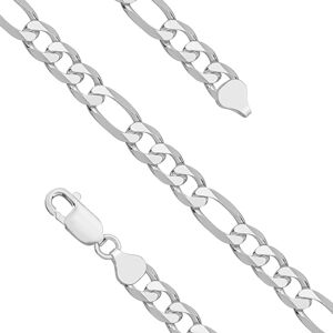 OLIVIE Stříbrný pánský 60cm náhrdelník FIGARO 5619 Ag 925; ≤35 g.
