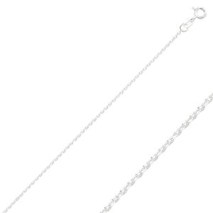 OLIVIE Stříbrný 70cm dlouhý řetízek TINA 5800 Ag 925; ≤3 g.