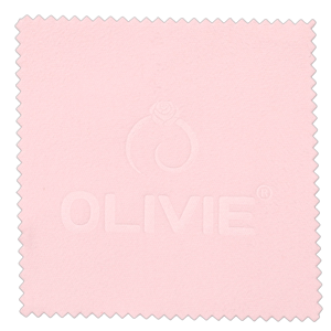 OLIVIE Růžová čisticí utěrka - hadřík na stříbro 7131