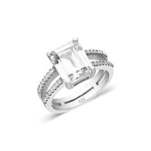 OLIVIE Stříbrný luxusní prsten 7226 Velikost prstenů: 8 (EU: 57-58) Ag 925; ≤4,4 g.