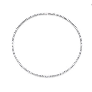OLIVIE Stříbrný tenisový 40cm/3mm náhrdelník 7285 Ag 925; ≤19 g.