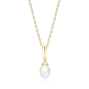 OLIVIE Stříbrný náhrdelník PERLA 7413 Ag 925; ≤2 g.
