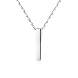 OLIVIE Stříbrný náhrdelník HRANOLEK 8025 Ag 925; ≤5,4 g.