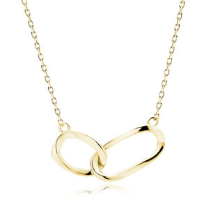 OLIVIE  Stříbrný náhrdelník ŘETĚZ GOLD 8459 Ag 925; ≤2 g.