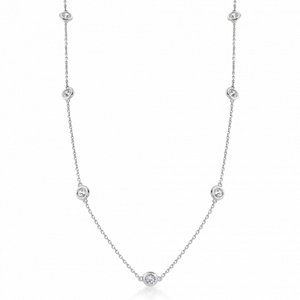 SOFIA stříbrný náhrdelník se zirkony CJSJT02-3.5N