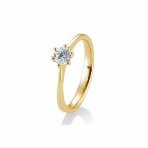 SOFIA DIAMONDS prsten ze žlutého zlata s diamantem 0,40 ct BE41/84832-Y