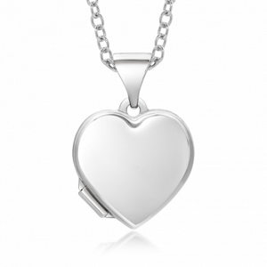 SOFIA stříbrný otevírací medailon srdce HNP27845-RO