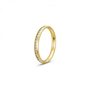 BREUNING zlatý eternity snubní prsten BR48/50106YG