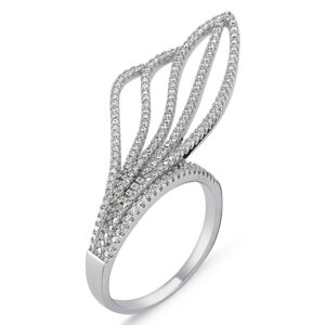 OLIVIE EXTRAVAGANTNÍ stříbrný prsten 1427 Velikost prstenů: 9 (EU: 59-61) Ag 925; ≤5,5 g.