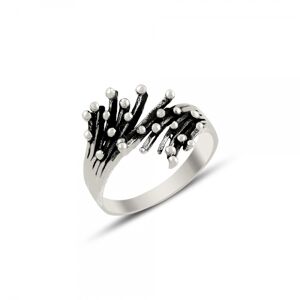 OLIVIE Stříbrný prsten FIONA 1574 Velikost prstenů: 6 (EU: 51-53) Ag 925; ≤3,5 g.