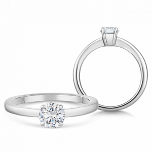 SOFIA DIAMONDS zlatý zásnubní prsten s diamantem 0,70 ct BDRB90349WG