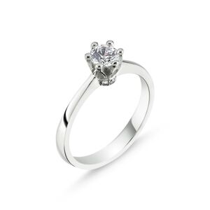 OLIVIE Stříbrný prsten QUEEN 1735 Velikost prstenů: 8 (EU: 57-58) Ag 925; ≤2,46 g.
