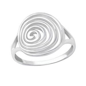 OLIVIE Stříbrný spirálový prsten 1992 Velikost prstenů: 6 (EU: 51-53) Ag 925; ≤2,65 g.