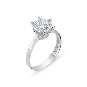 OLIVIE Stříbrný prsten se zirkonem 2073 Velikost prstenů: 5 1/4 (EU: 50) Ag 925; ≤2,65 g.