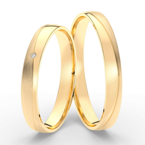 SOFIA zlatý pánský snubní prsten ML65-42/A-3MYG