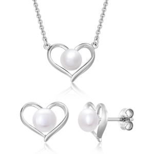 SOFIA stříbrný set náušnice a náhrdelník WWPS170280E-1+WWPS170280N-1