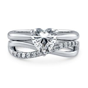 OLIVIE Stříbrný prsten pro zamilované 2176 Velikost prstenů: 10 (EU: 62-64) Ag 925; ≤4,3 g.
