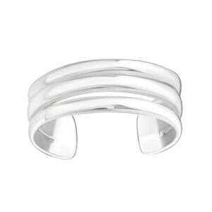 OLIVIE Stříbrný prsten 3 linie 2224 Ag 925; ≤1,4 g.