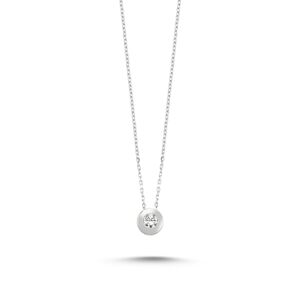 OLIVIE Stříbrný náhrdelník ZIRKON 2540 Ag 925; ≤1,6 g.